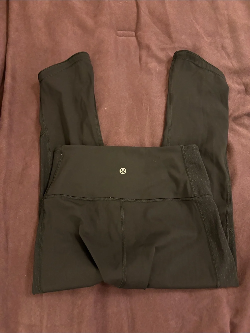 Lululemon mesh panel leggings